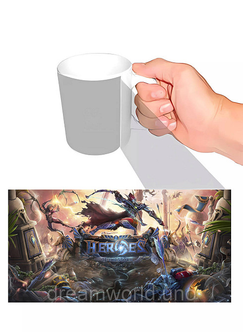Чашка с принтом Heroes of the Storm Харьков - изображение 1