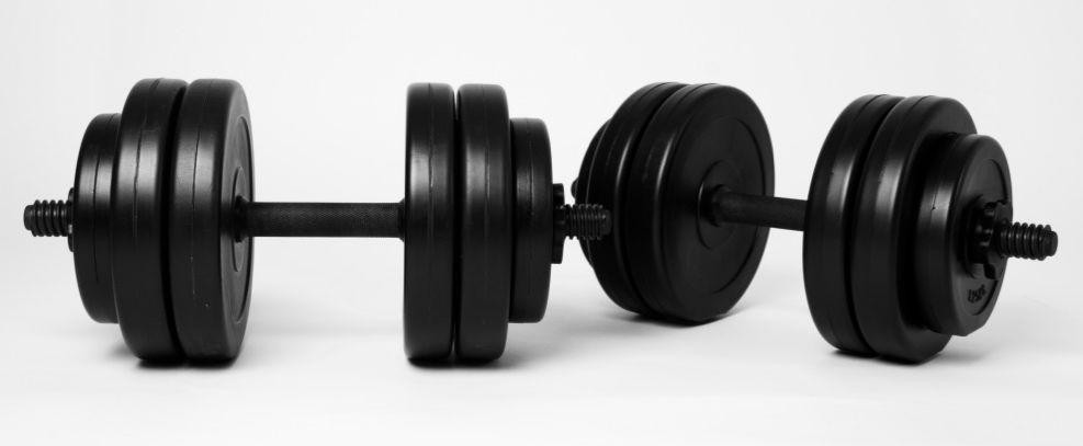 Гантелі 2 х 21 кг розбірні складальні для дому домашні Київ - фото 1