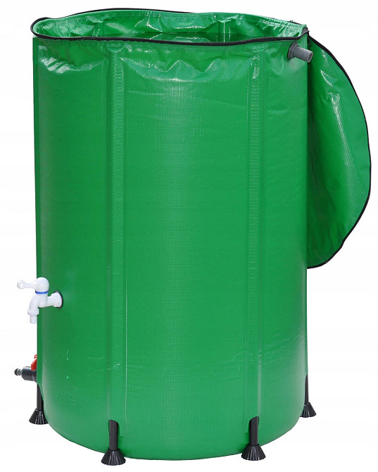 Бочка для дождевой воды серая 1000 л Bass Polska BH 80000 Киев - изображение 1
