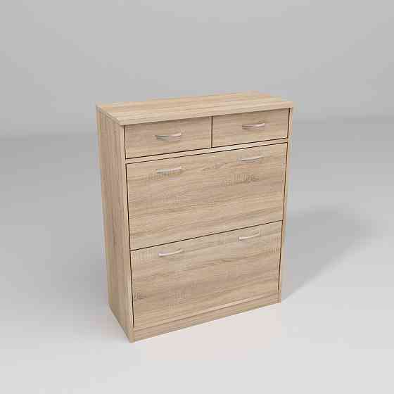 Тумба для обуви №4, Дуб Сонома, 800/350/1010 Львов