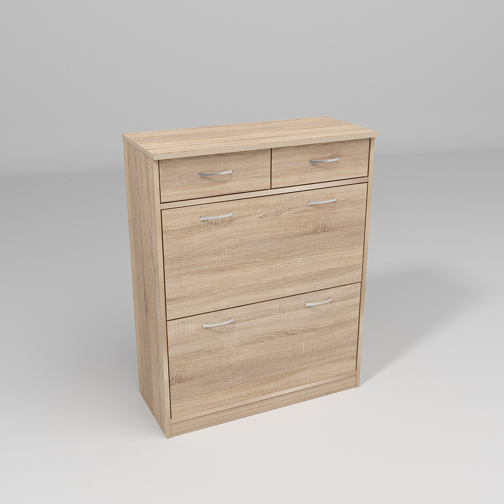 Тумба для обуви №4, Дуб Сонома, 800/350/1010 Львов - изображение 3