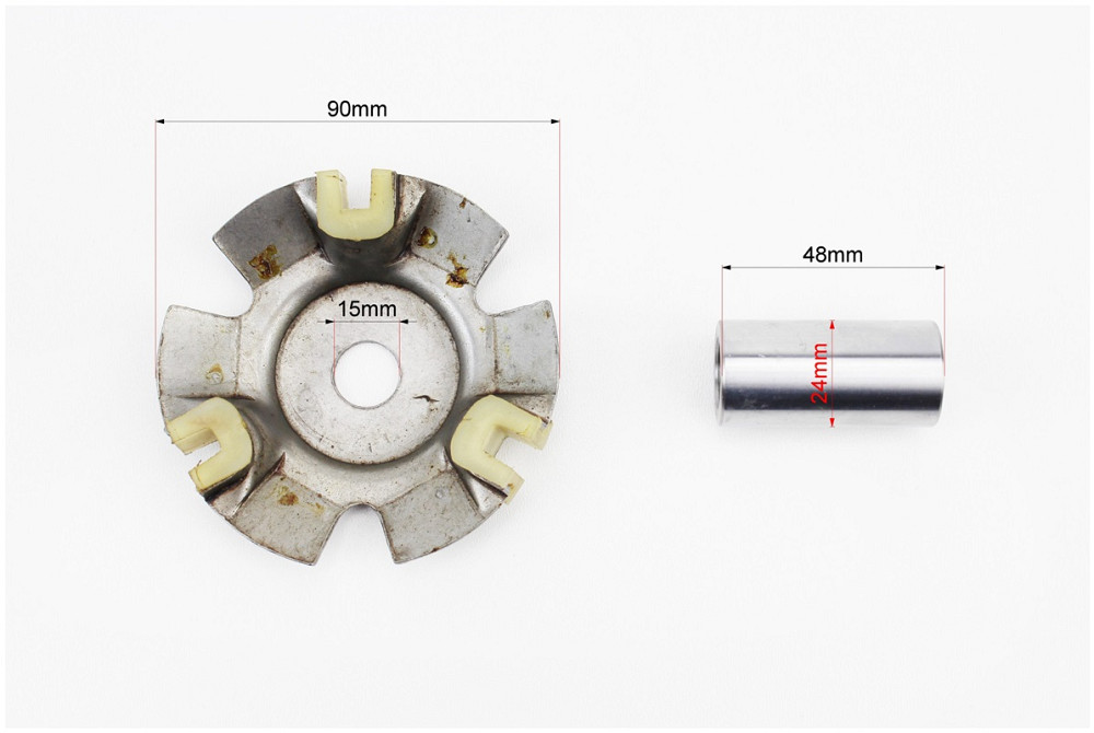 Варіатор передній к-кт Honda WH125 / 150 + втулка, крильчатка Київ - фото 4