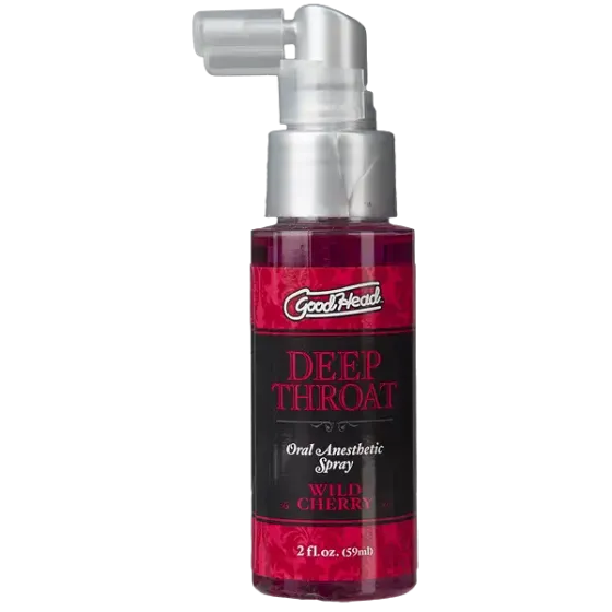 Спрей для мінету Doc Johnson GoodHead DeepThroat Spray - Wild Cherry 59 мл для глибокого мінету Львів