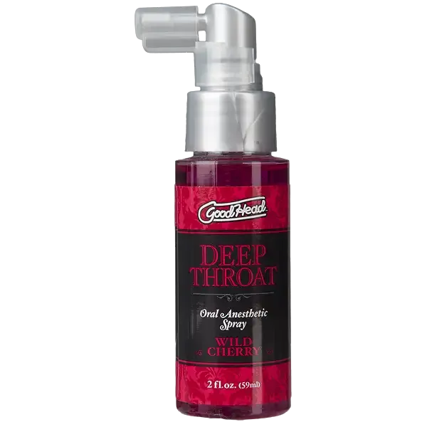 Спрей для мінету Doc Johnson GoodHead DeepThroat Spray - Wild Cherry 59 мл для глибокого мінету Львів - фото 1