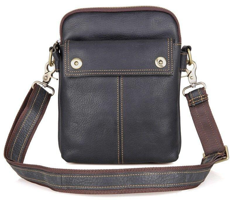 Сумка мужская Vintage 14408 Черная Киев - изображение 2