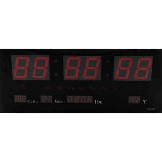 Цифровий LED-годинник 3615 червоний 3788 Київ