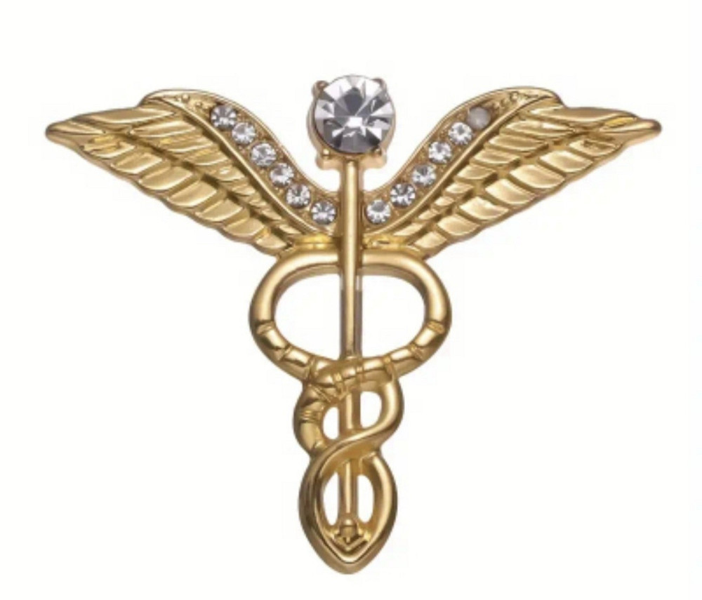 Брошка "Кадуцей" Сміла - фото 2