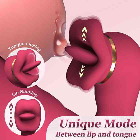 Вибратор B-Series  7 rotating functions and 7 licking functions Sex Aura Киев