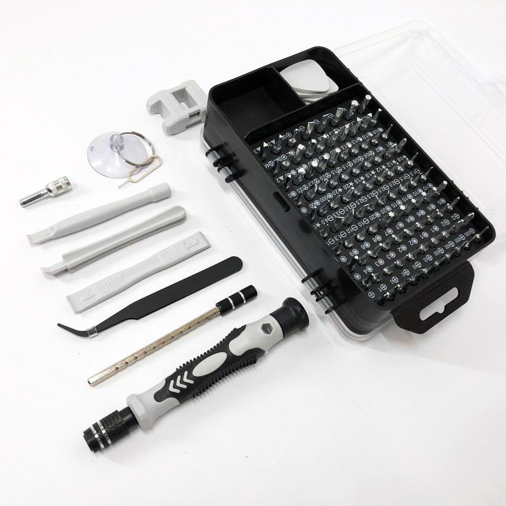 Набір міні прецизійних викруток для ремонту електроніки 115 в 1 YD-20 Львів - фото 1