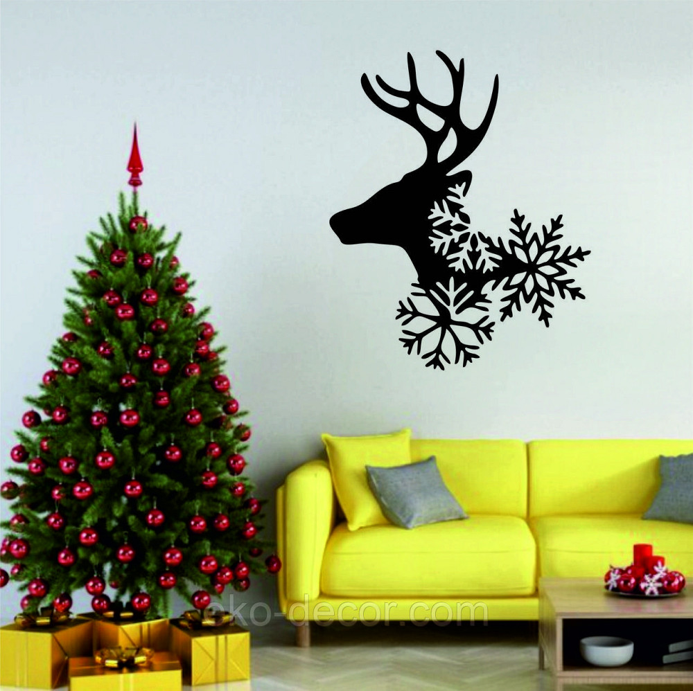 Декоративне настінне Панно «Олень», Декор на стіну Київ - фото 1