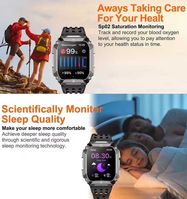 Смартгодинник: G68 PRO. NFC. 3D-меню. 1000mAh. LED-ліхтарик. Київ - фото 1