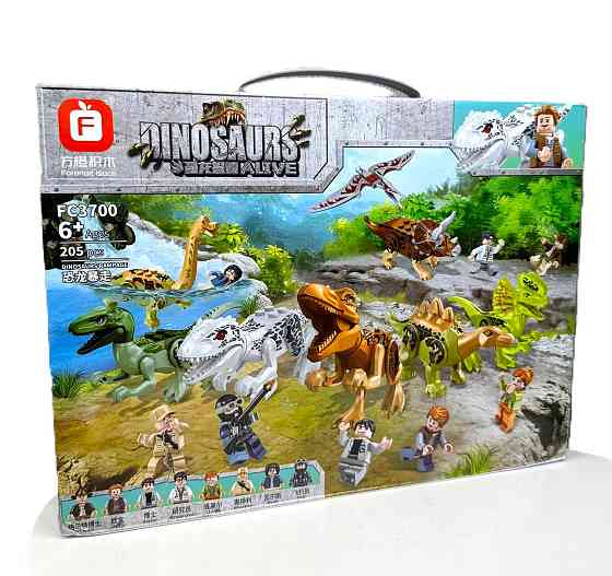 Конструктор для дітей динозаври jurassic world 3700, Конструктор для хлопчиків парк юрського періоду ( 20525 ) Харків