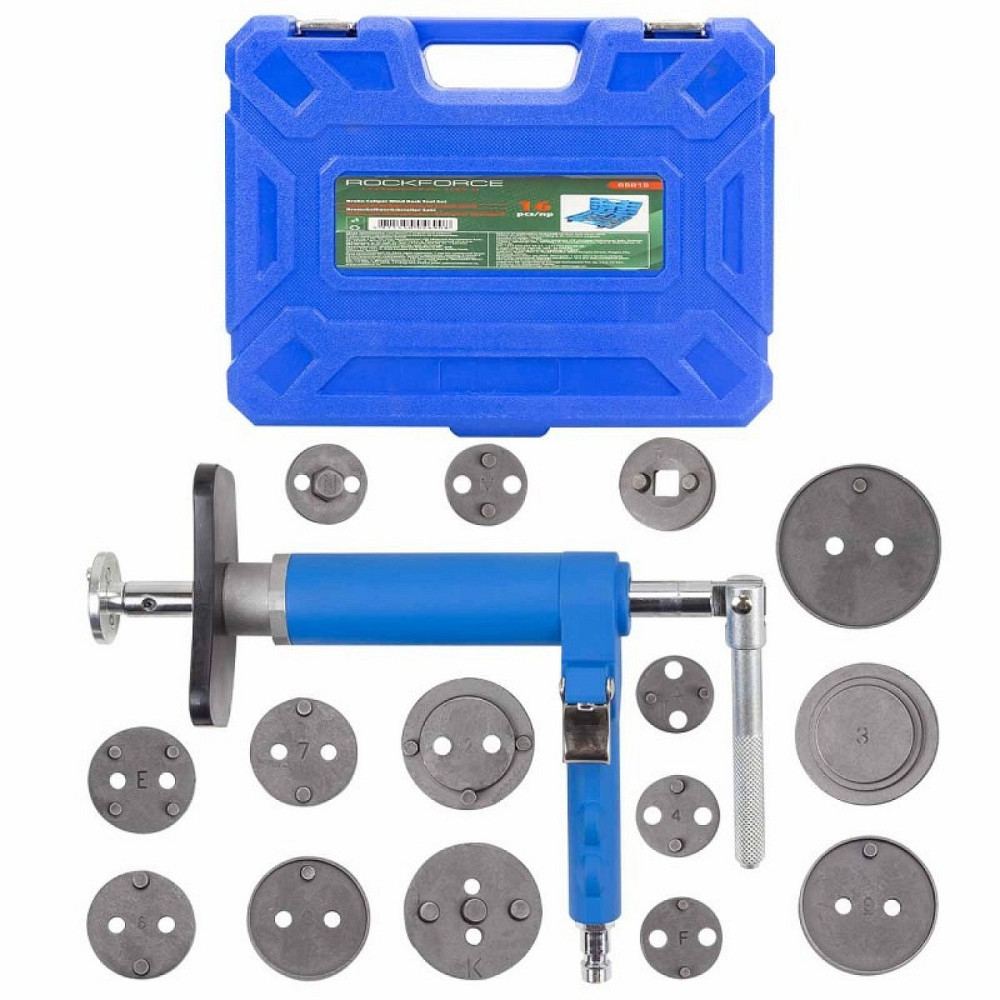 Набір для обслуговування гальмівних циліндрів 16пр. (Пневматичний право / лівобічний привід), в кейс Одеса - фото 1