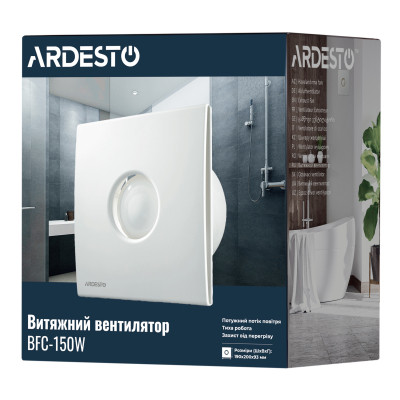 Витяжний вентилятор Ardesto BFC-150W Вінниця - фото 7