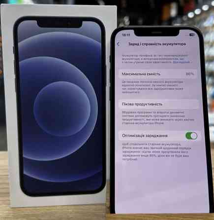 Айфон: iPhone 12 256Gb Black Киев