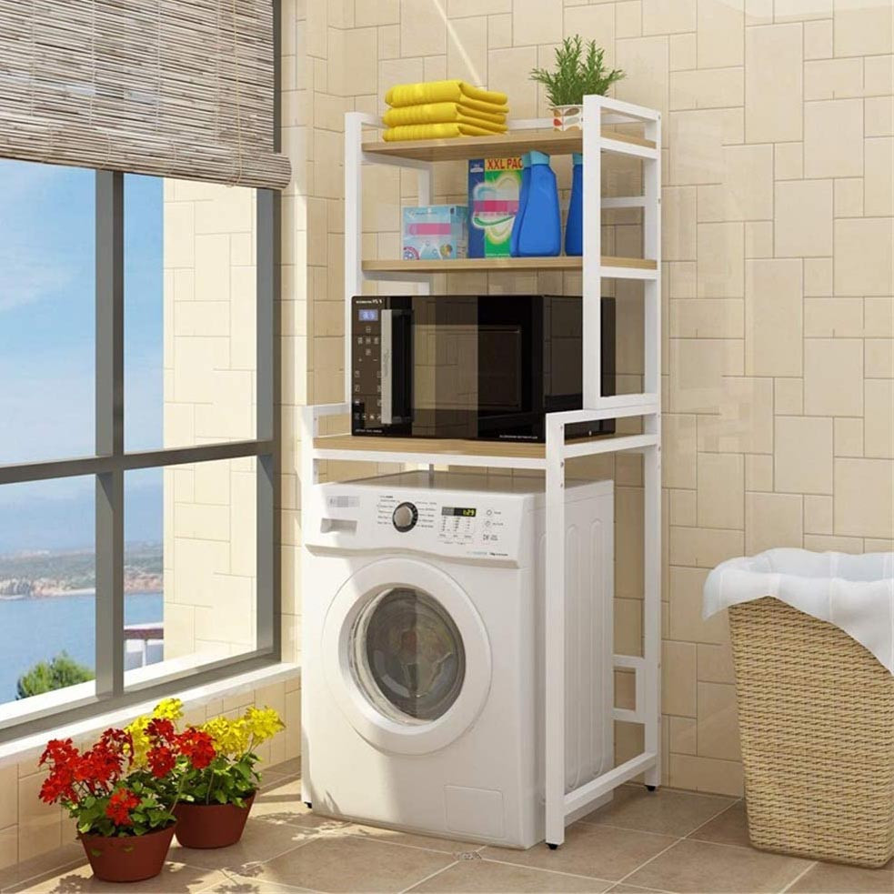 Стелаж над пральною машиною "Кромер" зефір-бланже Миколаїв - фото 1