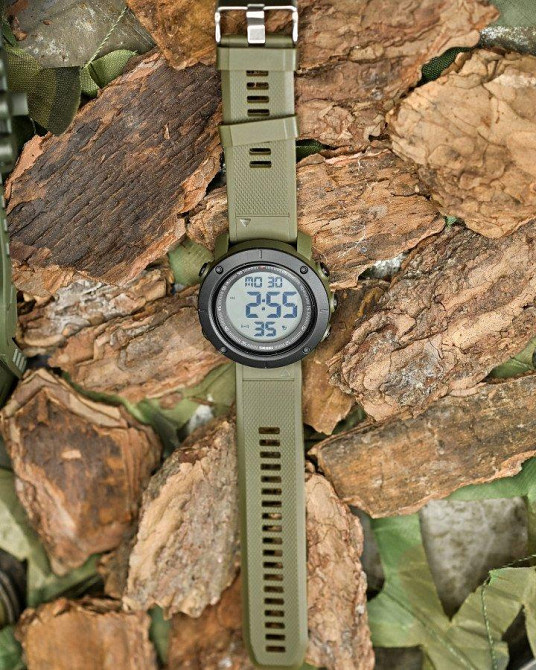 Тактичні протиударні водостійкі годинники Skmei ВТ5938 Одеса - фото 2