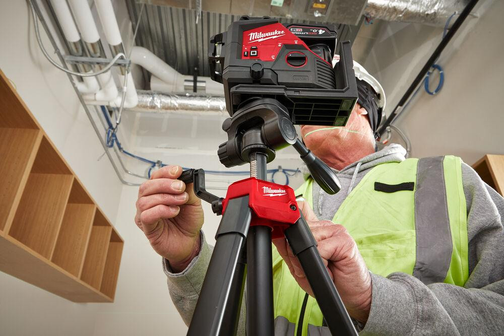 Штатив MILWAUKEE для лазерного нівеліру (висота від 0.9 до 1.8м) Одеса - фото 3