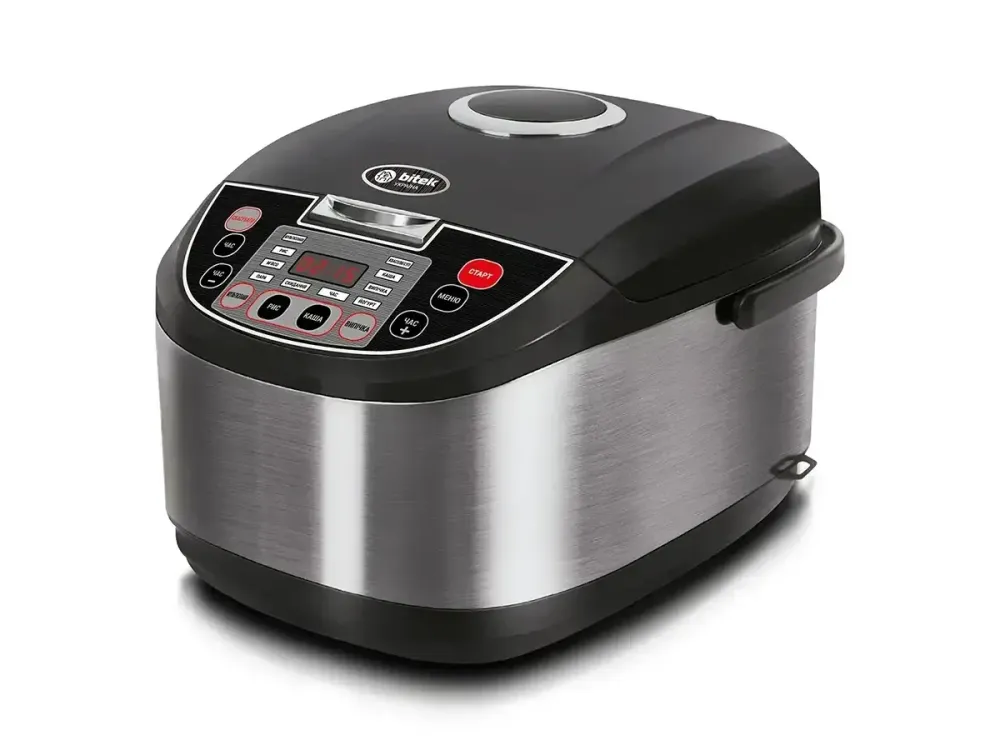 Мультиварка BITEK BT-0110 5 л 2000 Вт с антипригарной чашей, программами приготовления и автоподогревом Одесса - изображение 3