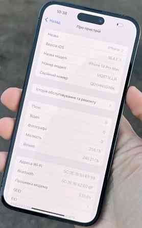 Айфон iPhone 14 Pro Max 256Gb. Black. Київ