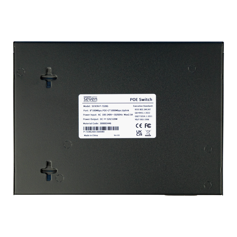 PoE коммутатор 8 портов SEVEN P-7328G (POE: 8, UP: 2G) Киев - изображение 19