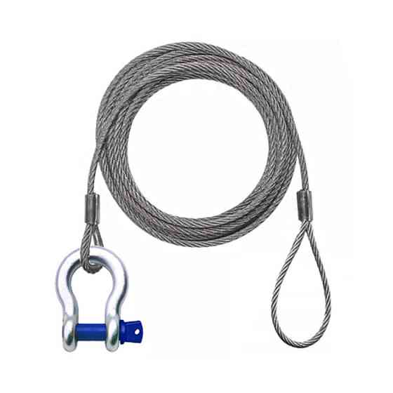 Трос буксирувальний сталевий ТБ 25,0 т (петля-скоба) 7500 Одеса