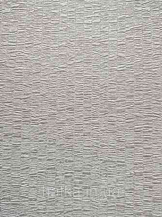 Шпалери метрові вінілові на флізелін AdaWall Beta метрові однотонні під тканину під льон білий з сірим Київ