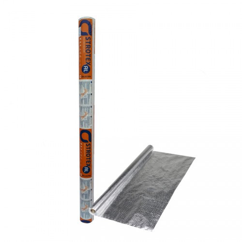 Пароизоляционная пленка STROTEX AL 90 фольгированная алюминиевая пароизоляция Львов - изображение 1