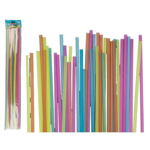 Соломинки для напоїв ООТВ розміру XXL різнокольорові (40 шт) Ровно - изображение 1