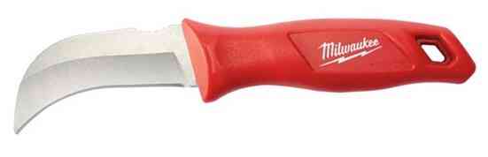 Ніж будівельний з фіксованим загнутим лезом MILWAUKEE, для кабелю Одесса