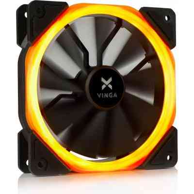 Кулер до корпусу Vinga LED fan-01 orange Вінниця