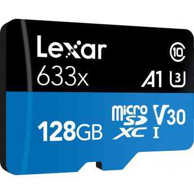 Карта памяти Lexar 128GB microSDXC class 10 UHS-I 633x (LSDMI128BB633A) Винница