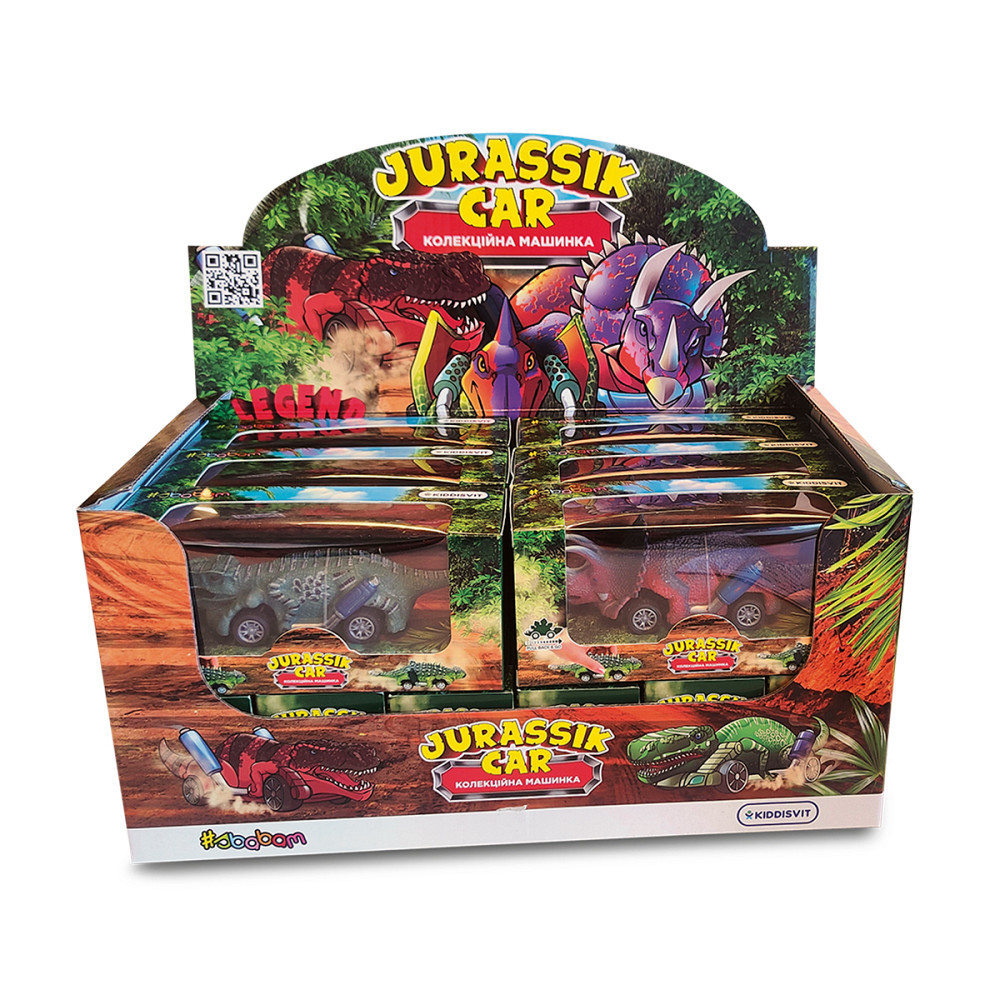 Колекційна машинка в коробочці - Jurassik Car Дніпро - фото 7