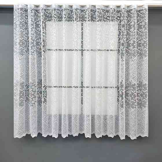 Тюль VR-Textil 1787т Жаккард Белый 300х160 см (40-681) Киев