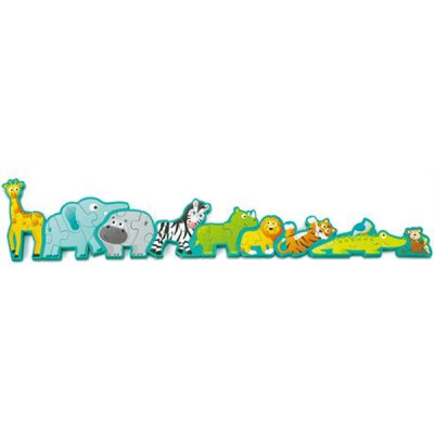 Пазл Hape дерев'яний алфавіт Парад звірів 26 елементів (E1627) Вінниця - фото 3