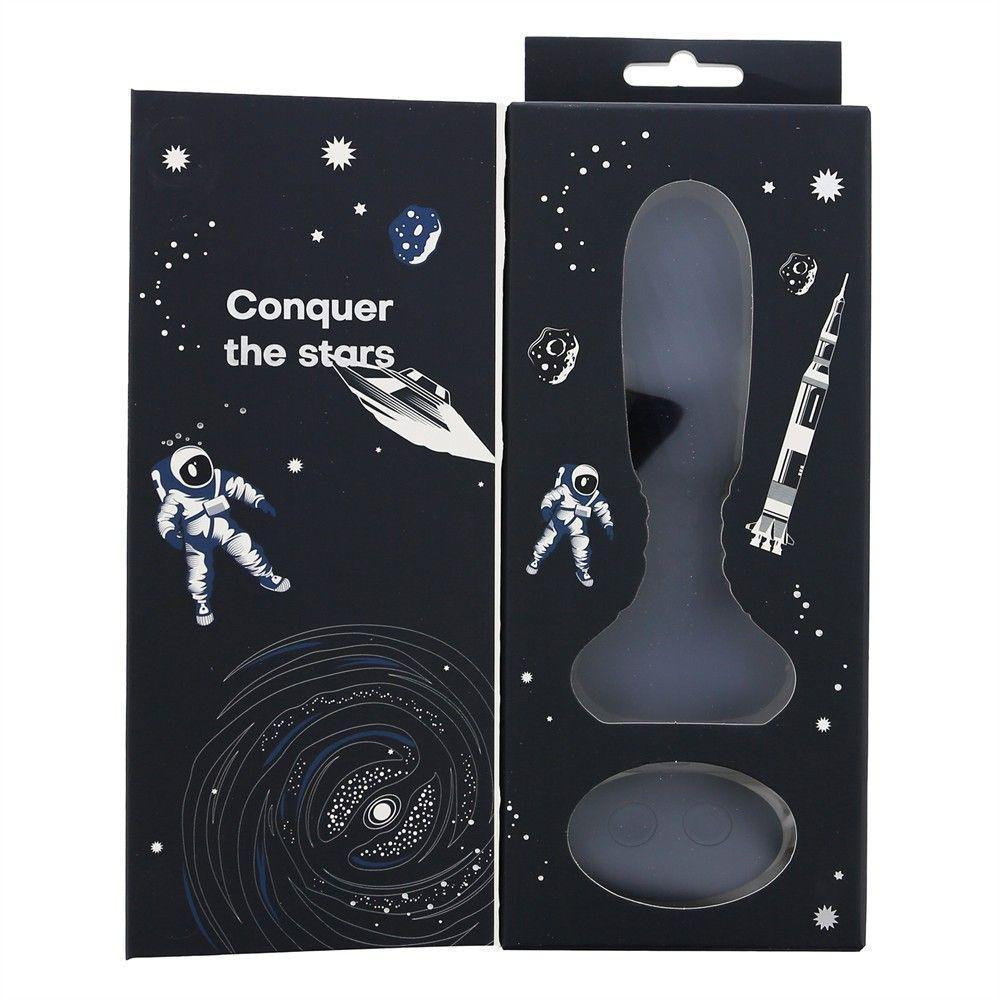Анальний вібратор з пультом Dream Toys Startroopers Titan з обертовими кульками, синій Sex Aura Київ - фото 8