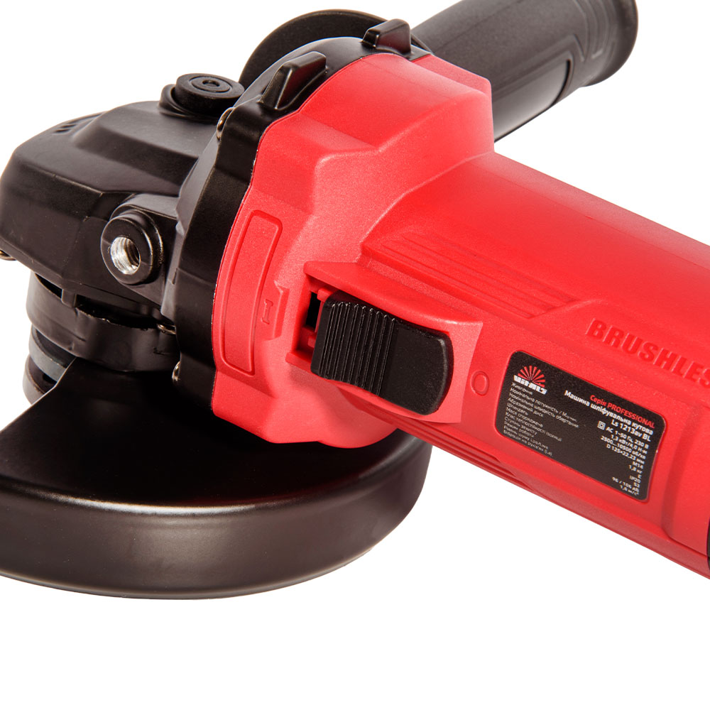 Потужна машина шліфувальна кутова Vitals Professional Ls 1213av BL : 1.3 кВт, диск 125мм (235982) Київ - фото 9