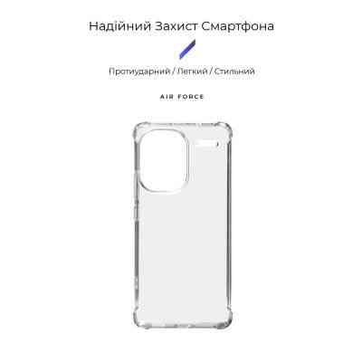 Чехол для мобильного телефона Armorstandart Air Force Xiaomi Redmi Note 13 Pro+ 5G Transparent (ARM71833) Винница