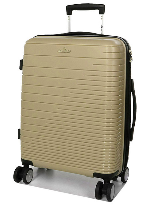 Валіза поліпропіленова MADISSON 33703 мала 55 см шампань Київ - фото 1