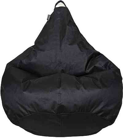 Кресло груша Оксфорд Черный Киев