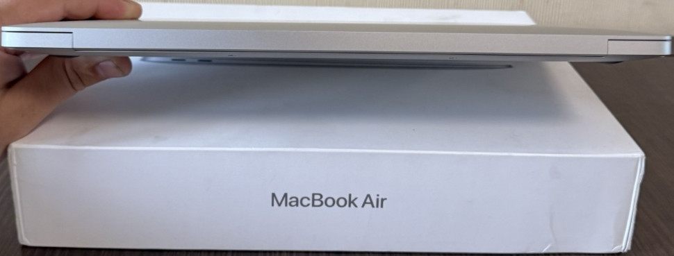 Open Box!New!Macbook Air 13” M1 8/256Gb 2ц/100% Silver повний комплект. Харків - фото 2