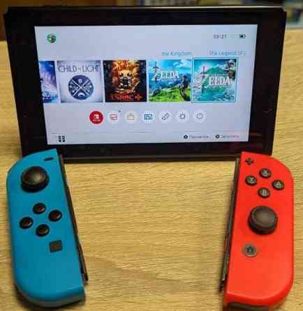 Портативна ігрова Приставка Nintendo Switch V2 Київ