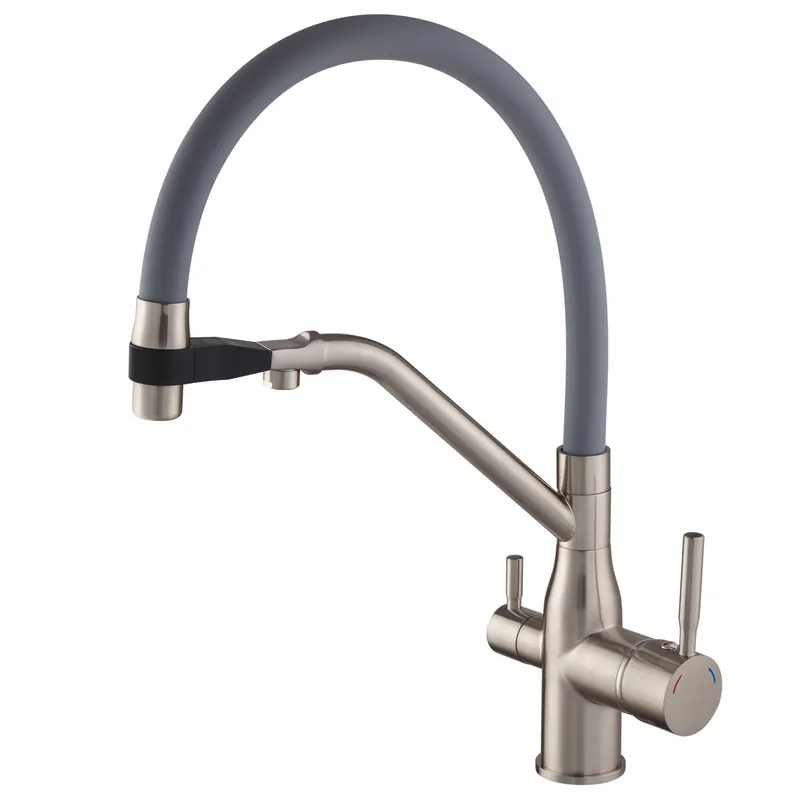 Кухонный смеситель MixxusPremium Gravity 021 SS COLOR REFL.GREY (MI6980) Харьков - изображение 1