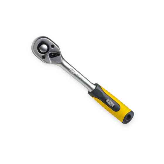 Тріска з квадратом 1/2" 72 зуба 250 мм CrV Мукачево