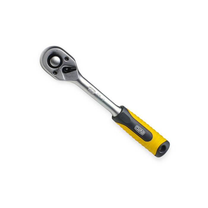 Тріска з квадратом 1/2" 72 зуба 250 мм CrV Мукачево - фото 1