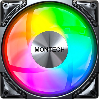 Кулер до корпусу MONTECH METAL PRO 12 ARGB PWM BLK Вінниця - фото 2