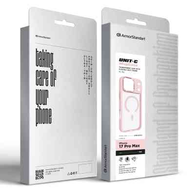 Чохол до мобільного телефона Armorstandart Unit-C MagCase Apple iPhone 17 Pro Max Pale Pink (ARM86303) Вінниця