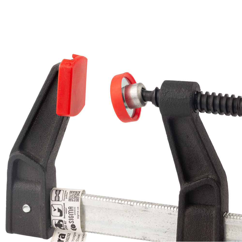 Ultra Струбцина столярная тип "F" 250×50мм DIN 5117 усиленная ULTRA (4242232) Коломия - фото 3