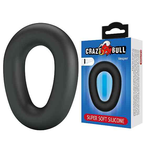 Ерекційне кільце Crazy Bull - Vesper Silicone Cock Ring, BI-210243 Sex Aura Київ