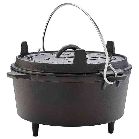 Казан з кришкою Groenberg Askja Pot 25см 4 л Black Львів